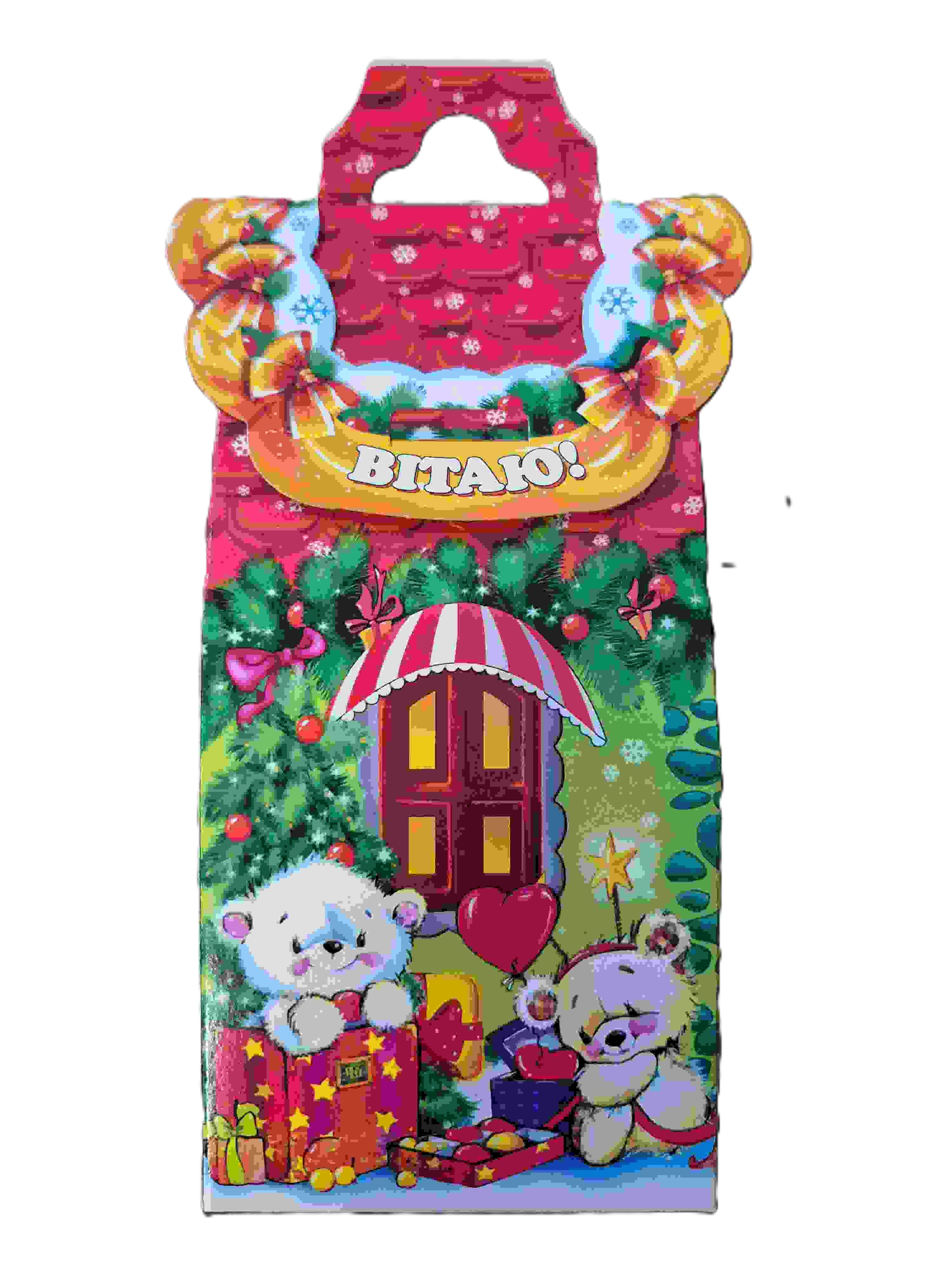 Подарунок новорічний NEW "Казкових свят" ГОЛУБА СВІТС 250г